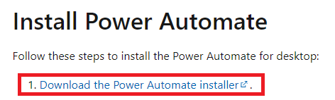 power automate desktop install 2