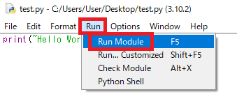 hello world python7