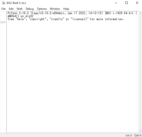 Python(Idle)のShellとEditorウィンドウの違い、Editorの開き方、実行、保存方法 | すなぎつ