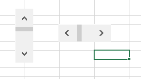 excel スクロールバー4