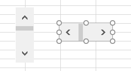 excel スクロールバー3